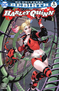 Cover Thumbnail for Harley Quinn (DC, 2016 series) #1 [Midtown Comics Terry Dodson Color Cover]