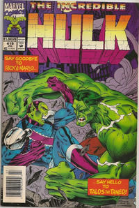 Cover Thumbnail for The Incredible Hulk (Marvel, 1968 series) #419 [Newsstand]