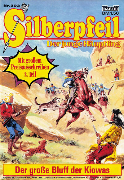 Cover for Silberpfeil (Bastei Verlag, 1970 series) #302