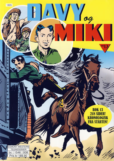 Cover for Davy og Miki (Hjemmet / Egmont, 2014 series) #13