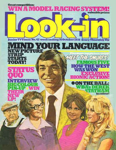 Cover for Look-In (ITV, 1971 series) #42/1978