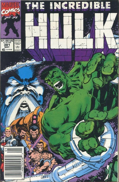 Cover for The Incredible Hulk (Marvel, 1968 series) #381 [Newsstand]