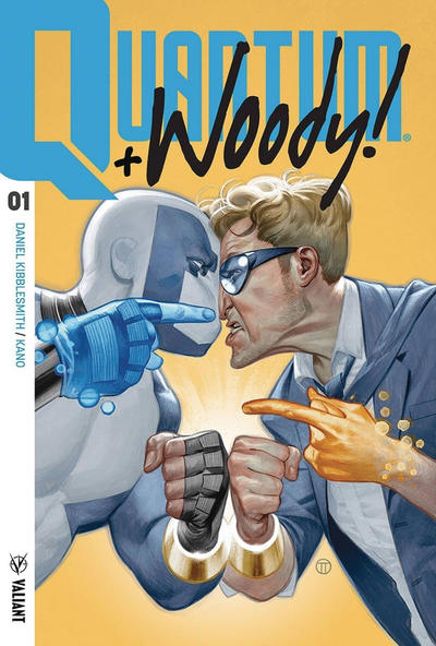 Cover for Quantum and Woody! (Valiant Entertainment, 2017 series) #1 [Cover A - Julian Totino Tedesco]
