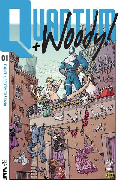 Cover for Quantum and Woody! (Valiant Entertainment, 2017 series) #1 Pre-Order Edition