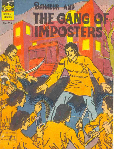 Cover for Indrajal Comics (Bennett, Coleman & Co., 1964 series) #326