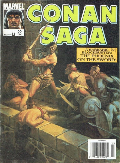Cover for Conan Saga (Marvel, 1987 series) #66 [Australian]