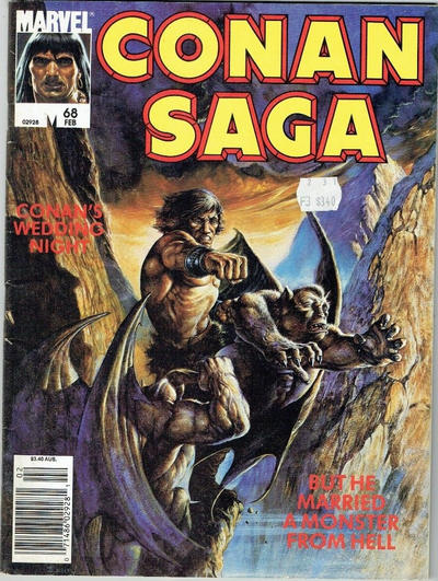 Cover for Conan Saga (Marvel, 1987 series) #68 [Australian]