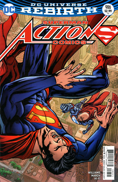 Cover for Action Comics (DC, 2011 series) #986 [Neil Edwards Cover]