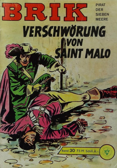 Cover for Brik, Pirat der sieben Meere (Lehning, 1962 series) #30