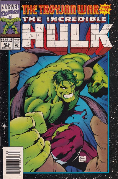 Cover for The Incredible Hulk (Marvel, 1968 series) #416 [Newsstand]