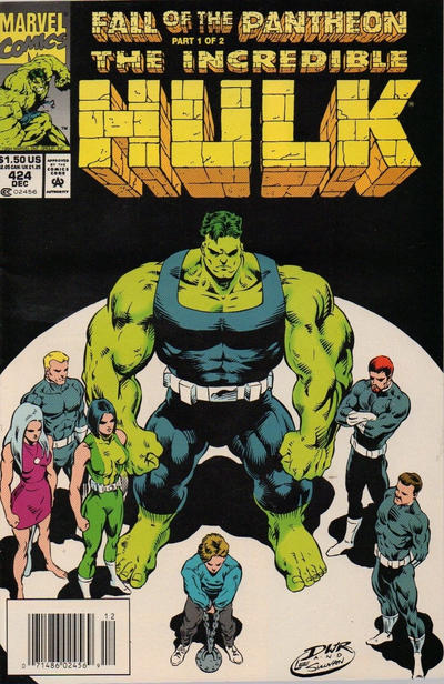 Cover for The Incredible Hulk (Marvel, 1968 series) #424 [Newsstand]