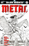 Cover Thumbnail for Dark Nights: Metal (2017 series) #1 [Fried Pie Comics Cliff Chiang Black and White Cover]