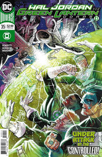 Cover Thumbnail for Hal Jordan and the Green Lantern Corps (DC, 2016 series) #35 [Francis Manapul Cover]