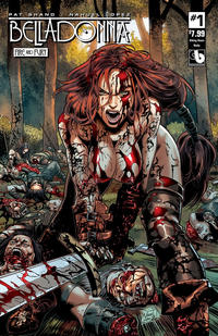 Cover Thumbnail for Belladonna: Fire and Fury (Avatar Press, 2017 series) #1 [Viking Vixen Nude Cover]