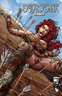 Cover for Belladonna: Fire and Fury (Avatar Press, 2017 series) #1 [Killer Body Nude Cover]