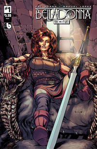 Cover for Belladonna: Fire and Fury (Avatar Press, 2017 series) #1 [Noble Cover]