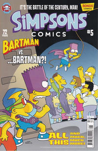 Cover Thumbnail for Simpsons Comics (Titan, 2017 series) #5