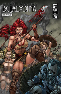 Cover for Belladonna: Fire and Fury (Avatar Press, 2017 series) #2 [Killer Body Cover]