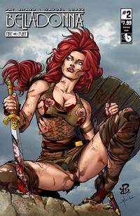 Cover for Belladonna: Fire and Fury (Avatar Press, 2017 series) #2 [Stunning Nude Cover]