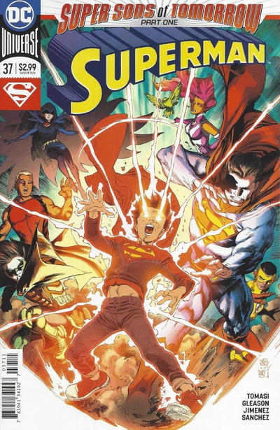 Cover for Superman (DC, 2016 series) #37