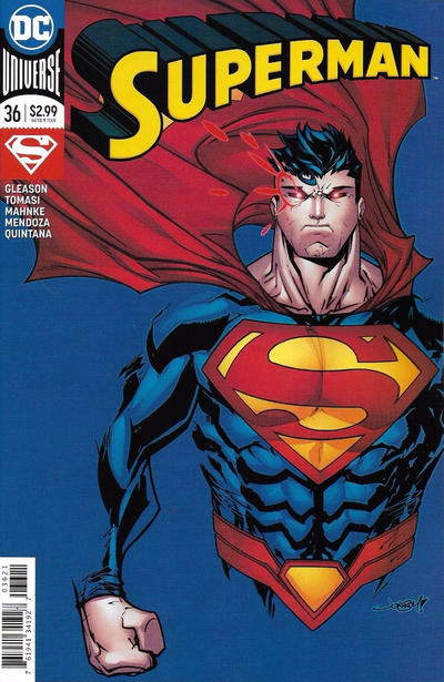 Cover for Superman (DC, 2016 series) #36 [Jonboy Meyers Cover]