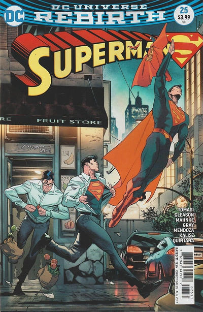 Cover for Superman (DC, 2016 series) #25 [Jorge Jimenez Cover]