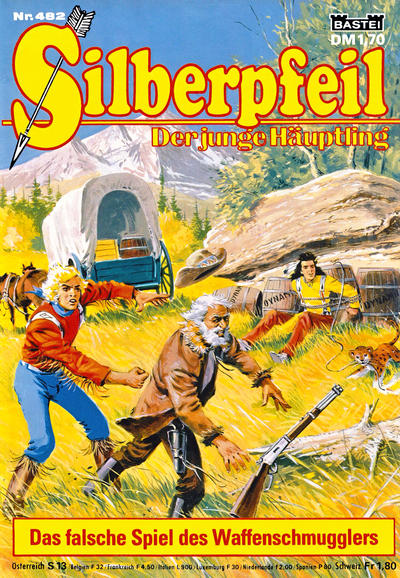 Cover for Silberpfeil (Bastei Verlag, 1970 series) #482