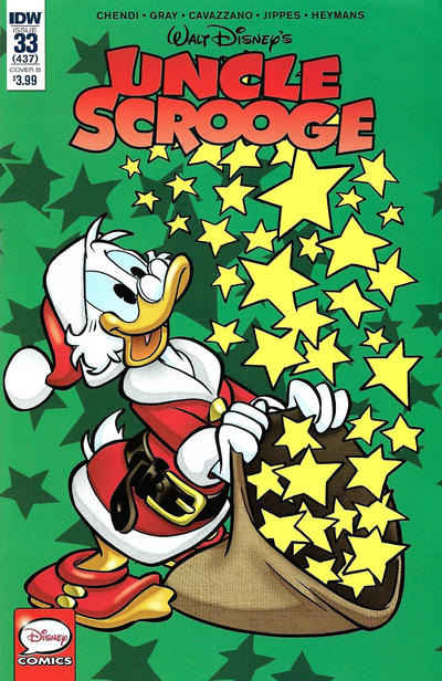Cover for Uncle Scrooge (IDW, 2015 series) #33 / 437 [Cover B - Giorgio Cavazzano Variant]