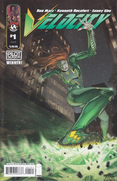 Cover for Velocity (Image, 2010 series) #1 [Cover B by ChrisCross and Snakebite]