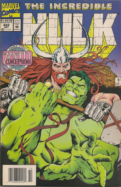 Cover for The Incredible Hulk (Marvel, 1968 series) #422 [Newsstand]