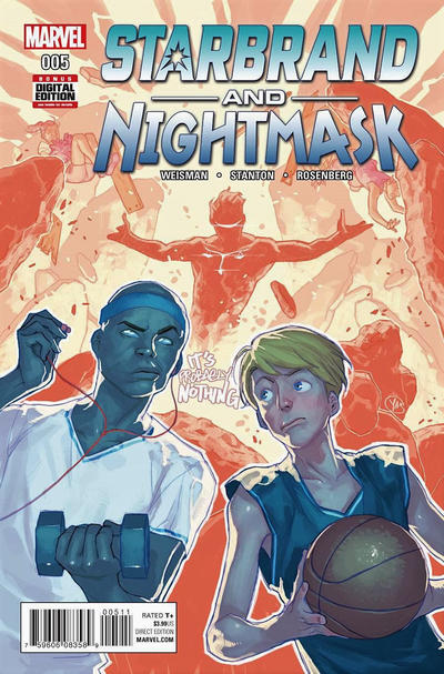 Cover for Starbrand and Nightmask (Marvel, 2016 series) #5