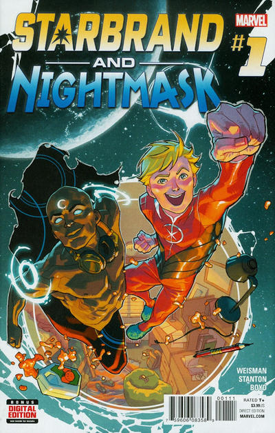 Cover for Starbrand and Nightmask (Marvel, 2016 series) #1