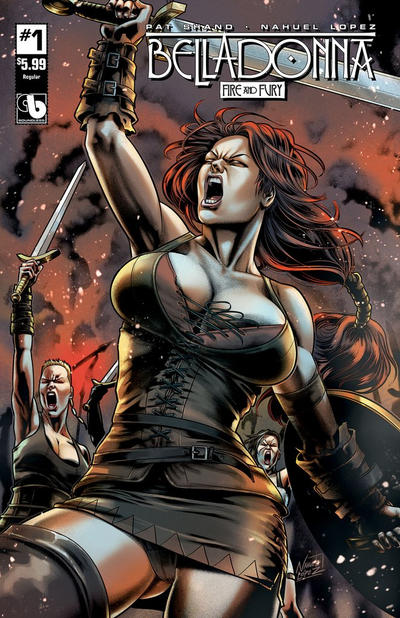 Cover for Belladonna: Fire and Fury (Avatar Press, 2017 series) #1