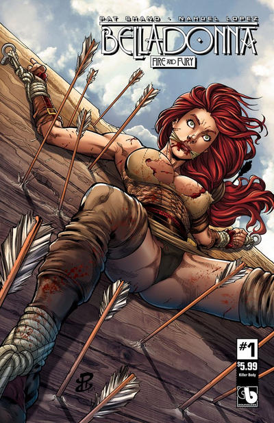 Cover for Belladonna: Fire and Fury (Avatar Press, 2017 series) #1 [Killer Body Cover]