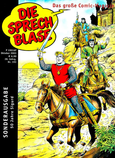 Cover for Die Sprechblase (Norbert Hethke Verlag, 1978 series) #193