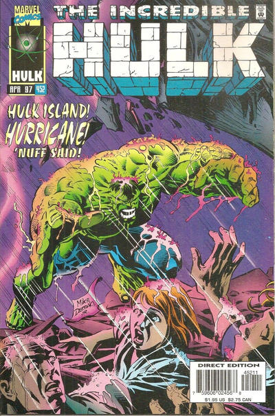 Cover for The Incredible Hulk (Marvel, 1968 series) #452 [Direct Edition]