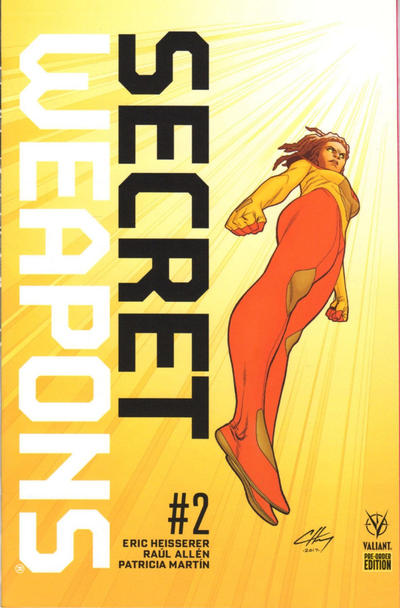 Cover for Secret Weapons (Valiant Entertainment, 2017 series) #2 Pre-Order Edition [First Printing]
