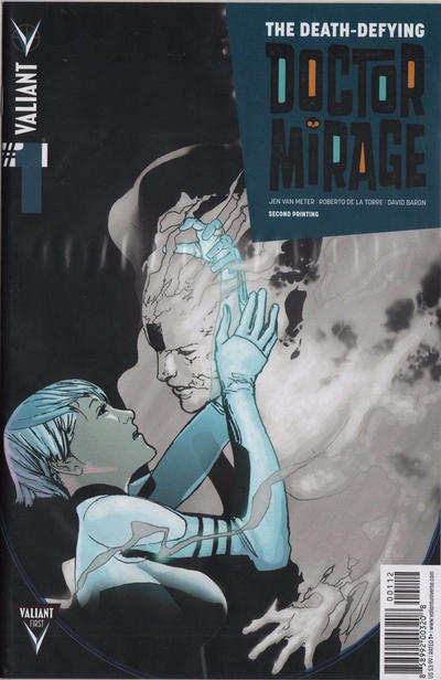 Cover for The Death-Defying Doctor Mirage (Valiant Entertainment, 2014 series) #1 [Second Printing]