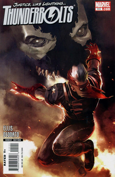 Cover for Thunderbolts (Marvel, 2006 series) #111 [Direct Edition]