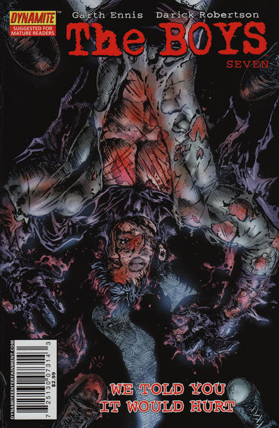 Cover for The Boys (Dynamite Entertainment, 2007 series) #7 [Cover B]