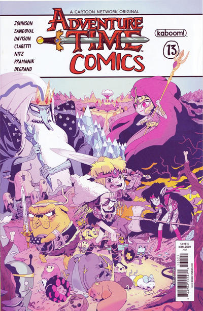 Cover for Adventure Time Comics (Boom! Studios, 2016 series) #13 [Subscription Cover]