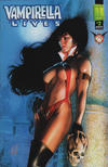 Cover for Vampirella Lives (Harris Comics, 1996 series) #2 [Cover by Adam Hughes]