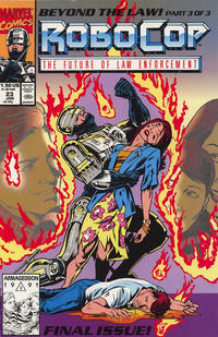 Cover Thumbnail for RoboCop (Marvel, 1990 series) #23 [Direct]