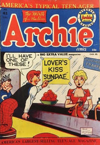 Cover Thumbnail for Archie Comics (Bell Features, 1948 series) #41
