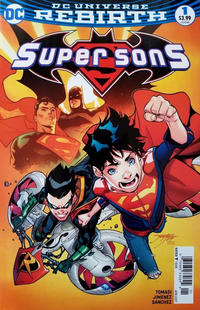 Cover Thumbnail for Super Sons (DC, 2017 series) #1 [Newsstand]