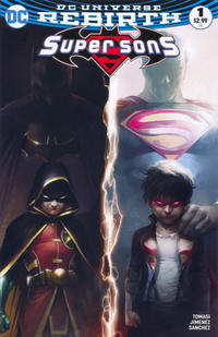 Cover Thumbnail for Super Sons (DC, 2017 series) #1 [Francesco Mattina Color Cover]