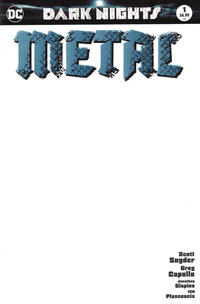Cover Thumbnail for Dark Nights: Metal (DC, 2017 series) #1 [Frankie's Comics Blank Cover]
