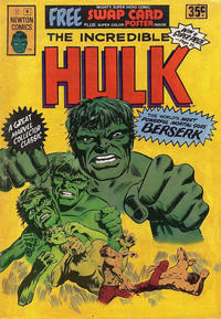 Cover Thumbnail for The Incredible Hulk (Newton Comics, 1974 series) #8