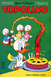 Cover Thumbnail for Topolino (Mondadori, 1949 series) #445