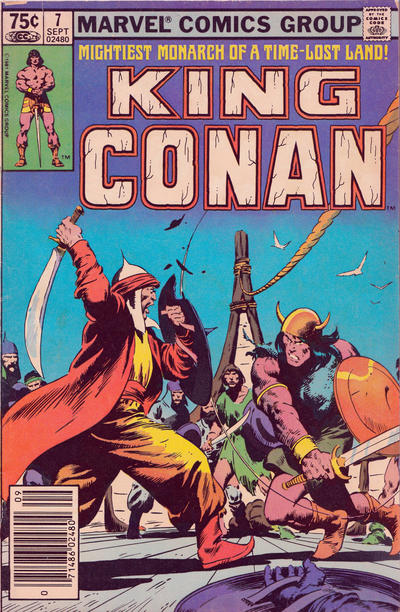 Cover for King Conan (Marvel, 1980 series) #7 [Newsstand]